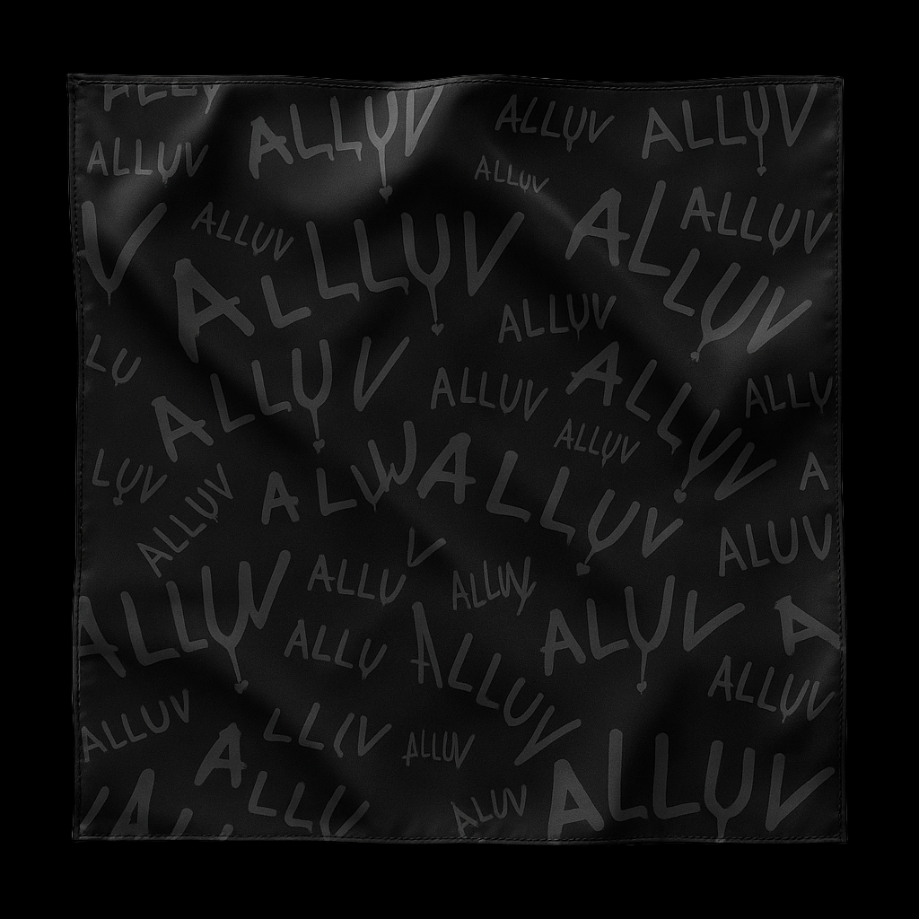 ALLUV SILK SATIN SHAWL
