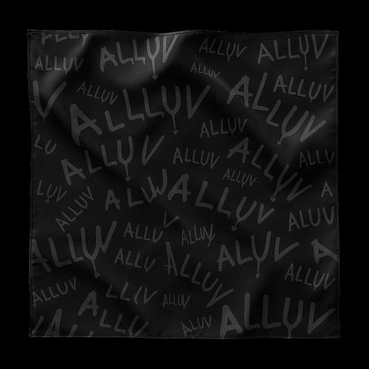 ALLUV SILK SATIN SHAWL
