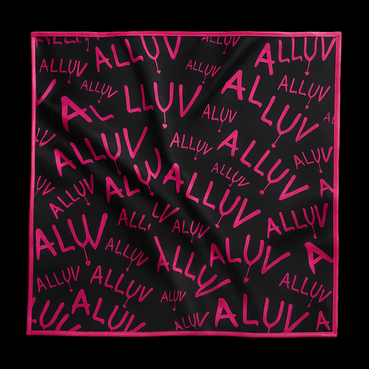 ALLUV SILK SATIN  SHAWL